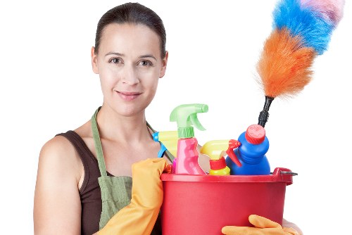 Professional house cleaning service for a Belgravia townhouse interior