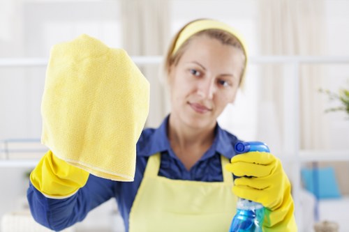 Cleaning a luxury apartment in Belgravia before check-out