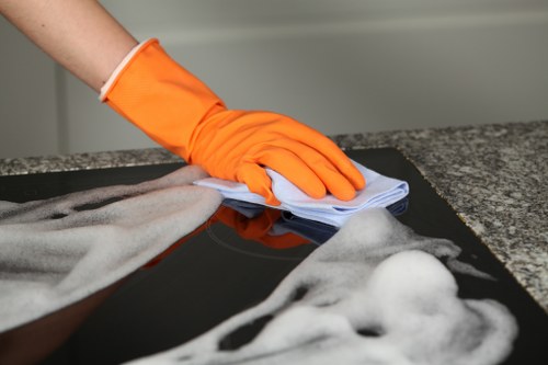 Professional carpet cleaning for a Belgravia townhouse interior