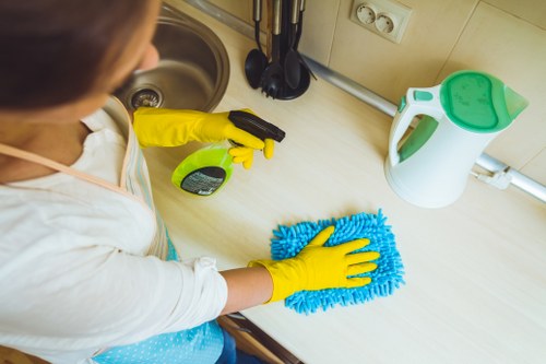 Professional upholstery cleaning for a Belgravia townhouse sofa
