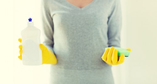 Professional oven cleaning service in a Belgravia kitchen