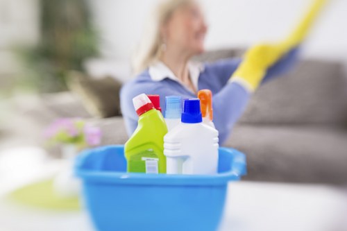 Curtain cleaning process for central London residential properties