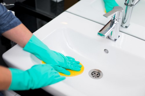 Regular domestic cleaning in a Belgravia apartment with careful surface care