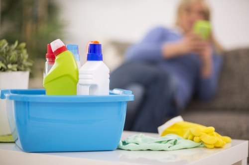 Commercial cleaning in a Belgravia office environment