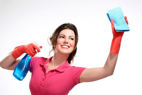 Local cleaning team preparing a Belgravia property after building work