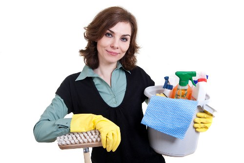 House cleaning in a Belgravia apartment with careful detail